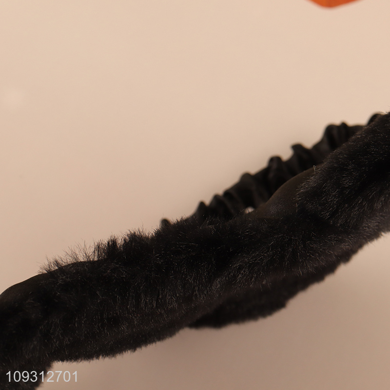 Hot selling black cat travel sleeping eye mask