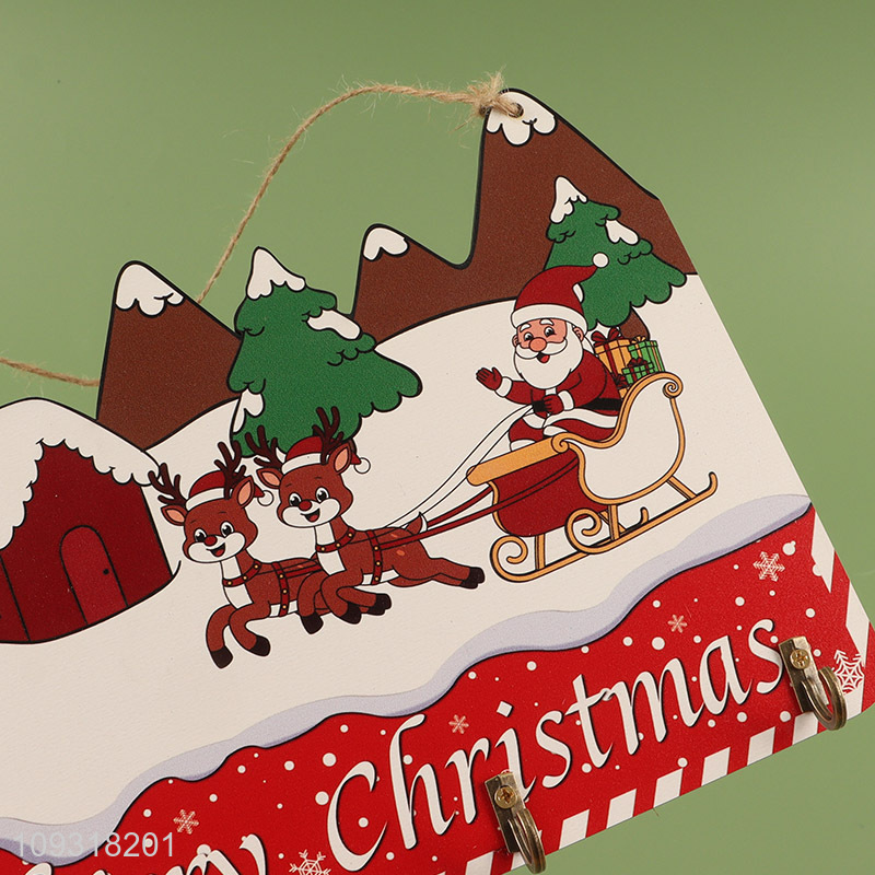Top sale household christmas hanging ornament key hook