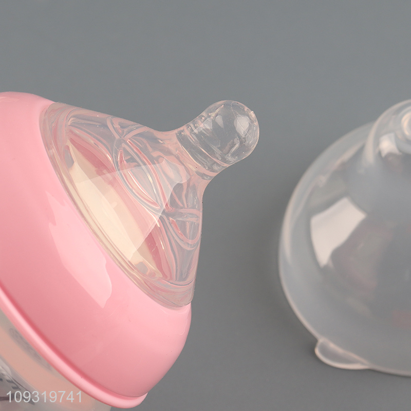 Wholesale 300ml PP wide neck tommy feeding bottle