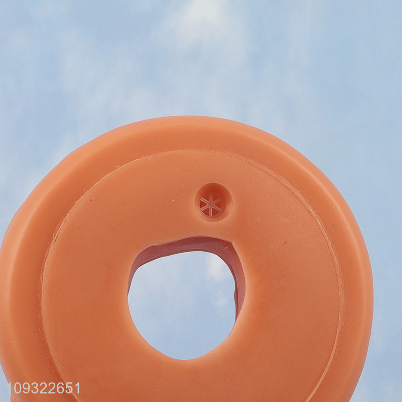 Top quality donut shape pet chew toys teething toys