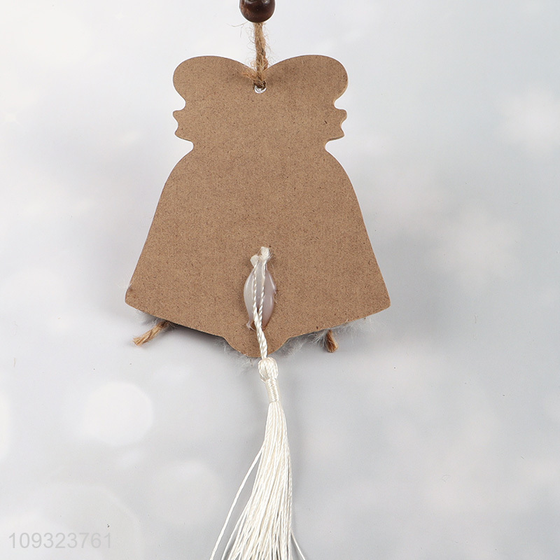 China products wooden Christmas hanging ornament decoration