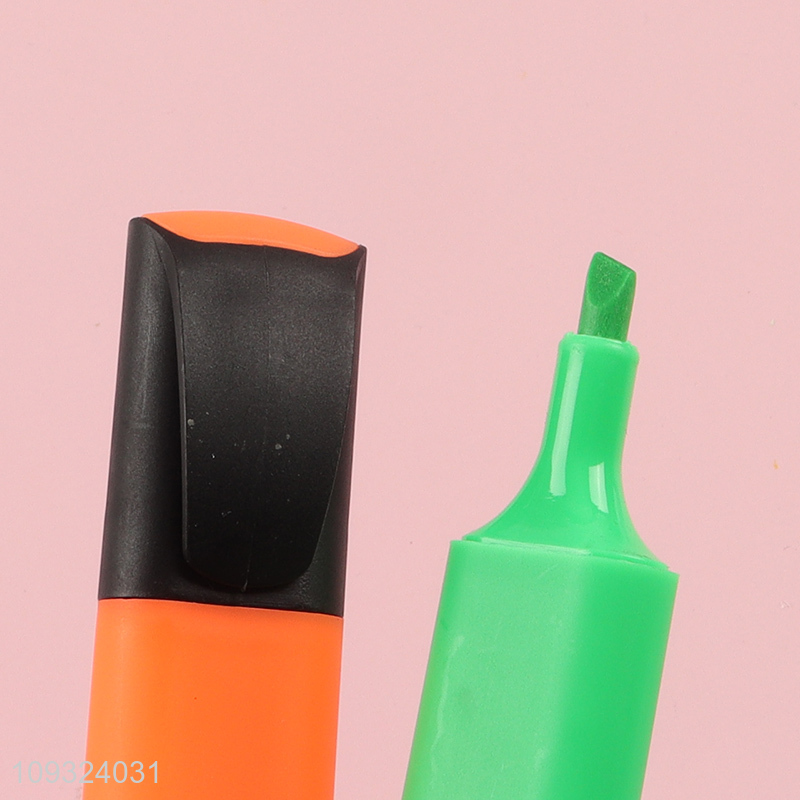 Low price 6pcs highlighter pen set for sale