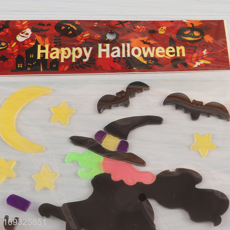 China products tpr Halloween decoration window sticker