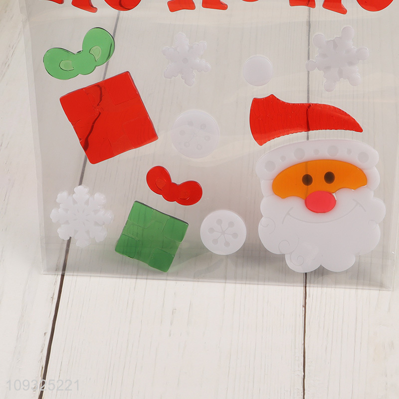 Top selling tpr Christmas sticker window sticker wholesale