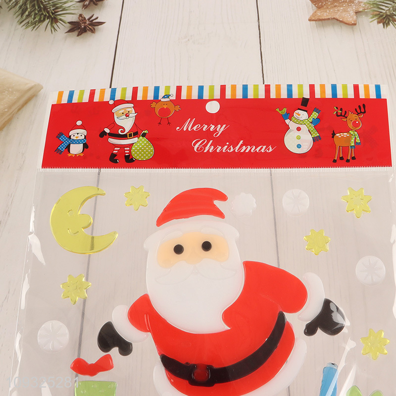 Hot selling decorative Christmas sticker window sticker
