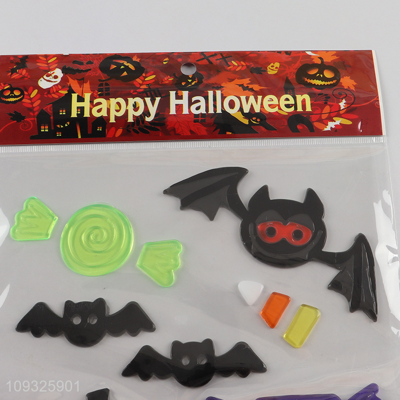 China supplier tpr Halloween decoration window sticker