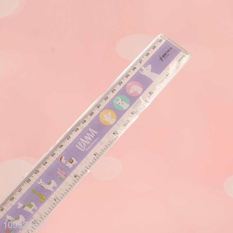 Top sale multicolor cartoon plastic ruler