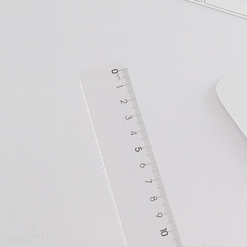 Top sale plastic stationery ruler for school kids