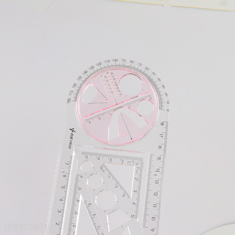 China wholesale multifunctional drawing ruler for school office