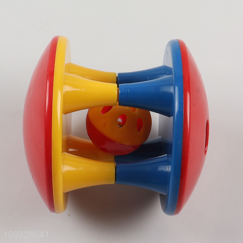 Top products pet interactive toys pet rolling barbell toys