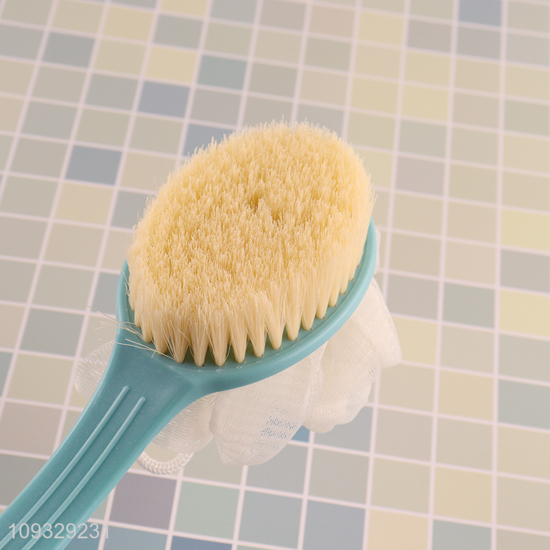China factory double-sided bath brush bath flower