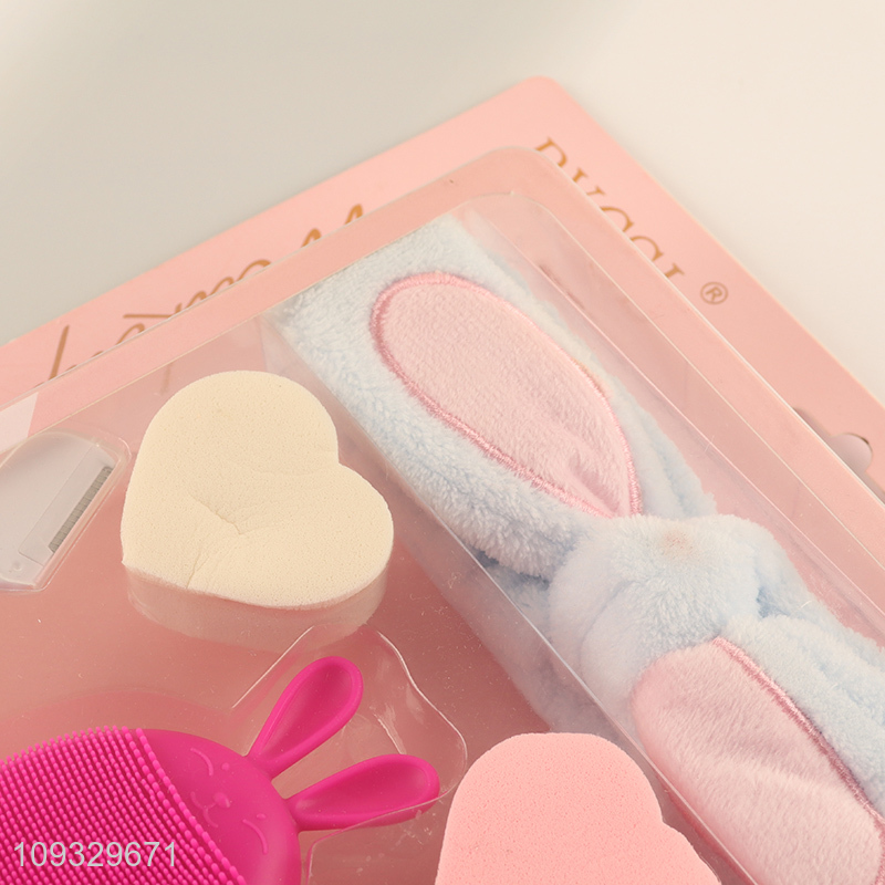 Top sale eyebrow razor and facial cleansing tools set