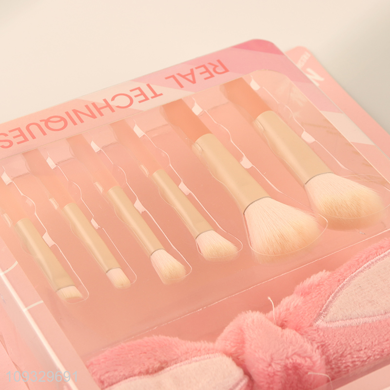 Popular products headband and makeup brush set