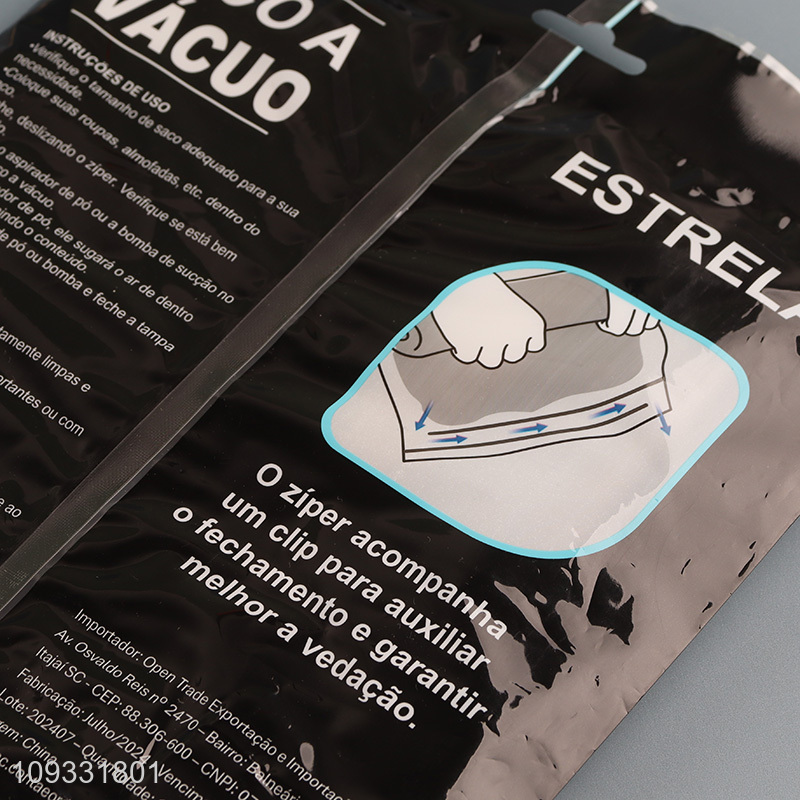 Low price hand rolled vacuum compression bag