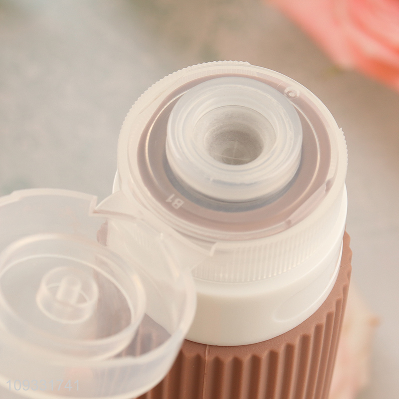 Top products portable 4pcs silicone dispensing bottle