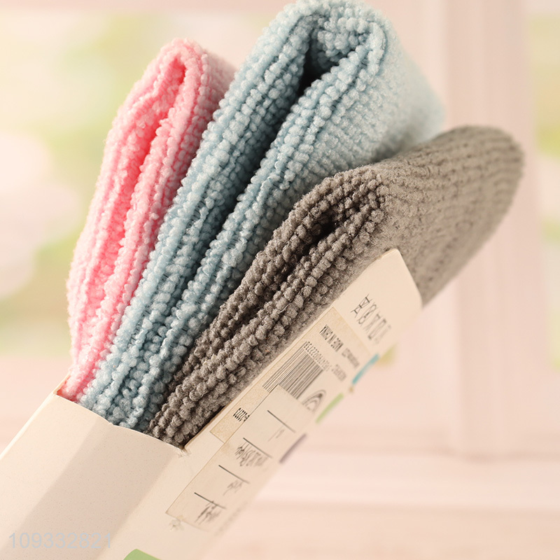 Popular products 3pcs kitchen cleaning towel cleaning clothes