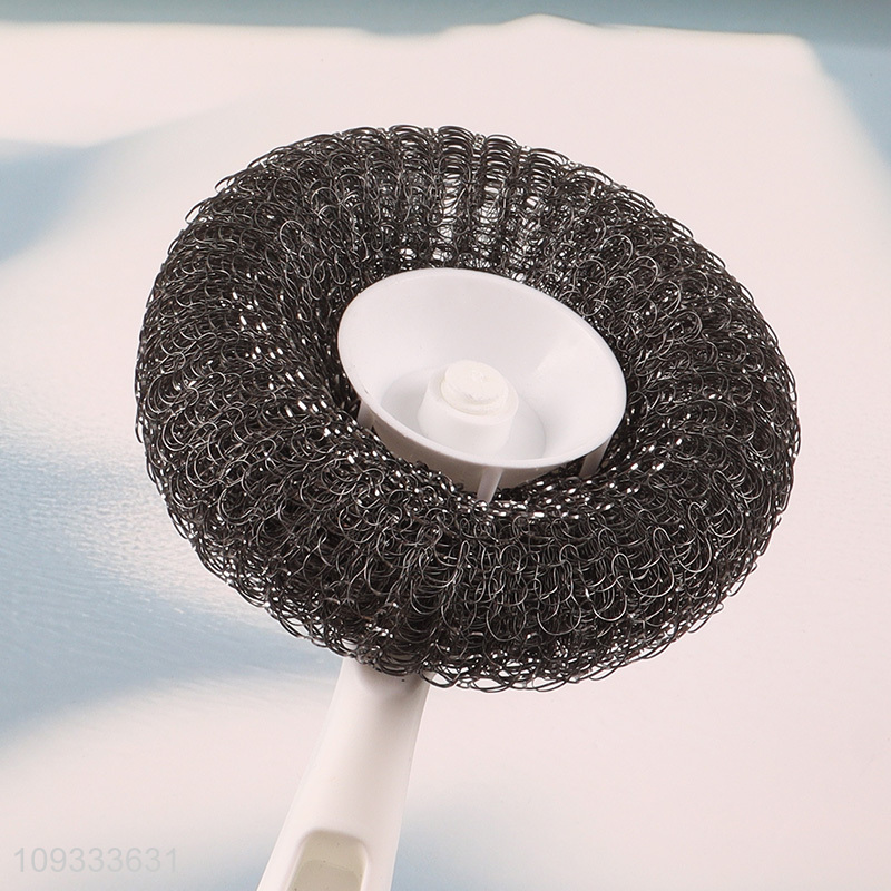 Top sale home kitchen long handle cleaning ball