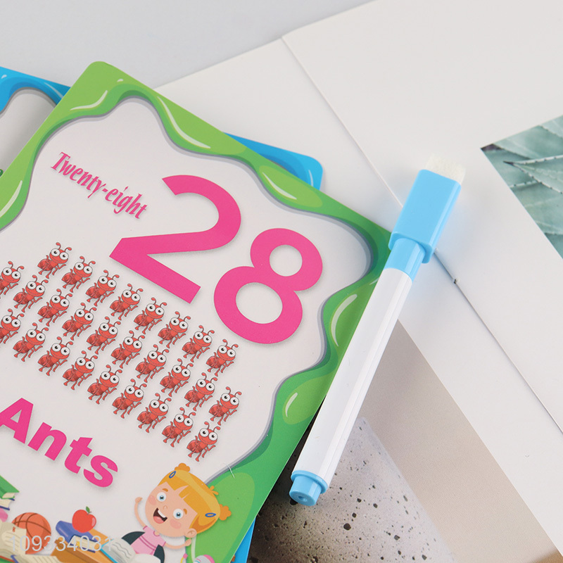 China factory kids learning number card for sale