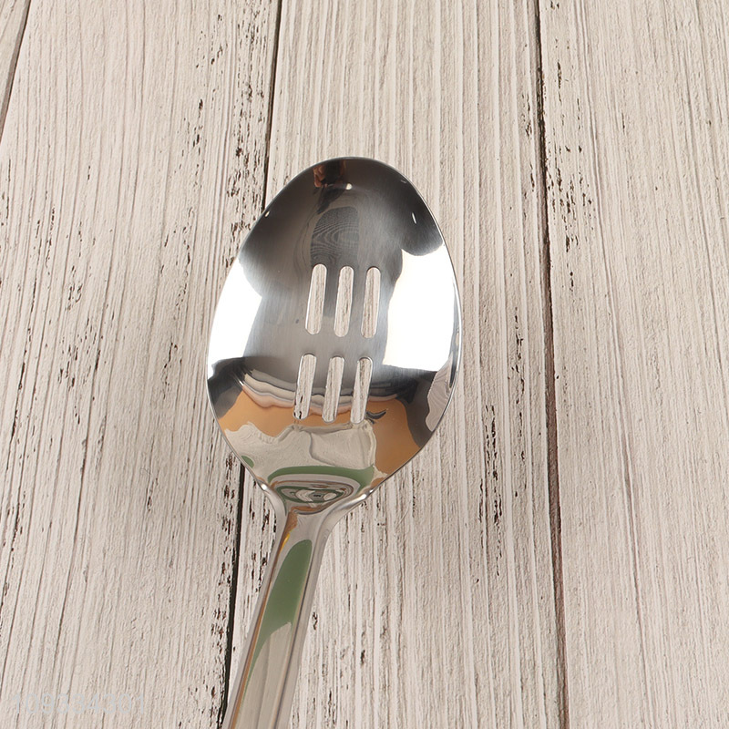 China factory kitchen utensil slotted spoon