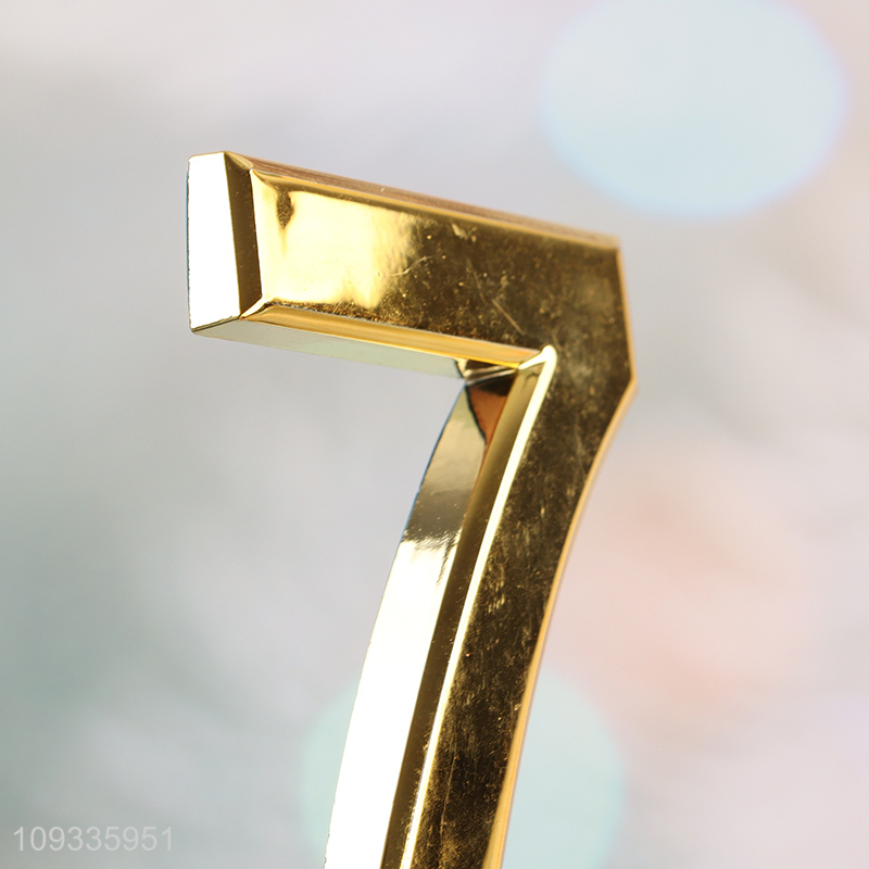 Top products golden number door plate sign for sale