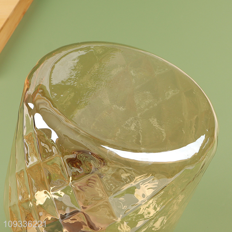 China supplier home kitchen glass tea cup tea set