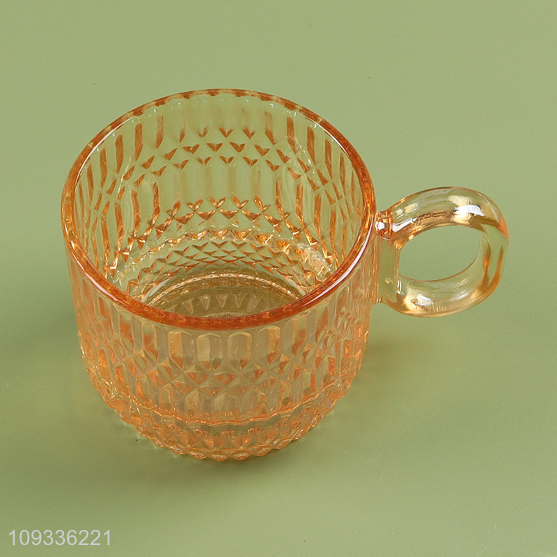 China supplier home kitchen glass tea cup tea set