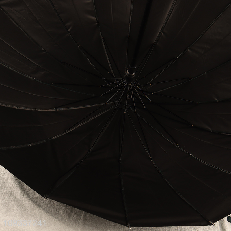 Low price automatic straight rod umbrella