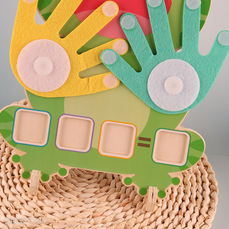 Yiwu market frog finger games calculating toy