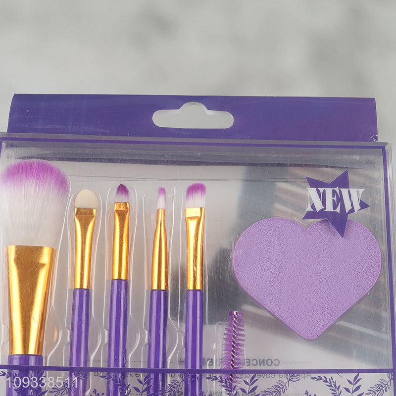 Best sale makeup tool cosmetic brush makeup puff set