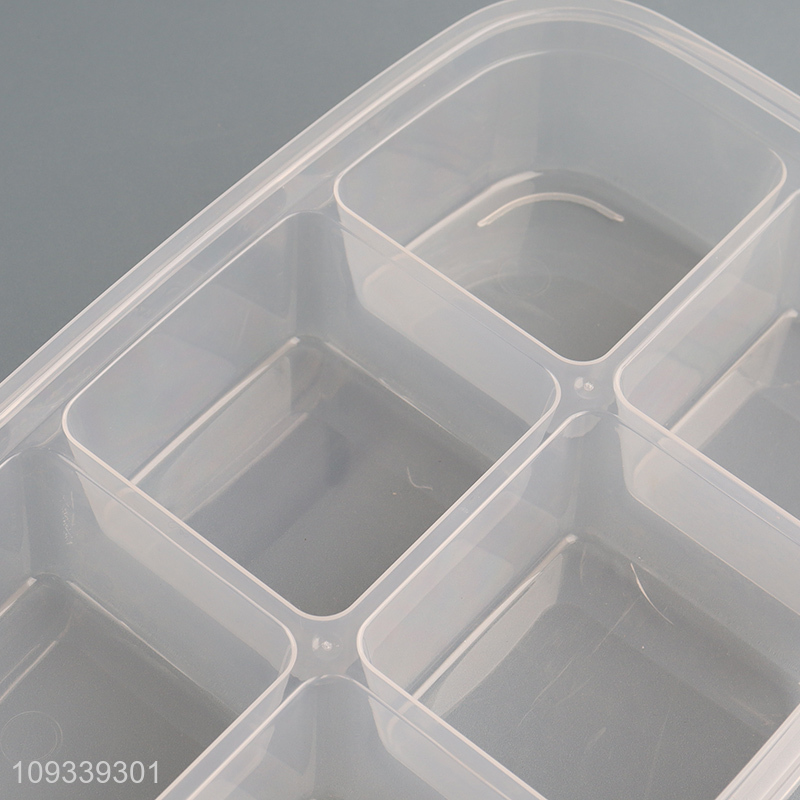 Top selling household divided fruits preservation box
