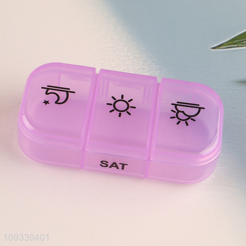 Top sale portable weekly medical box storage box