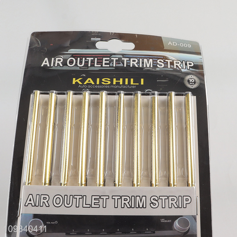 Top quality car interior accessories air outlet trim strip