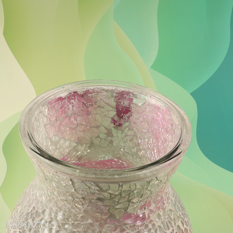 China supplier glass hydroponic vase flower vase