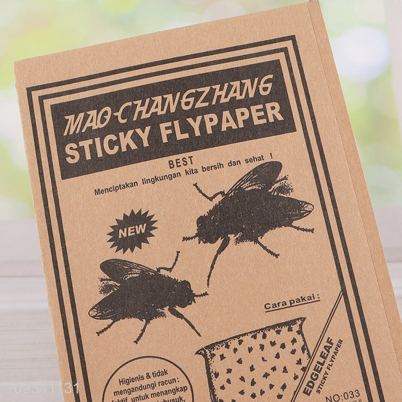 China supplier sticky fly paper for sale