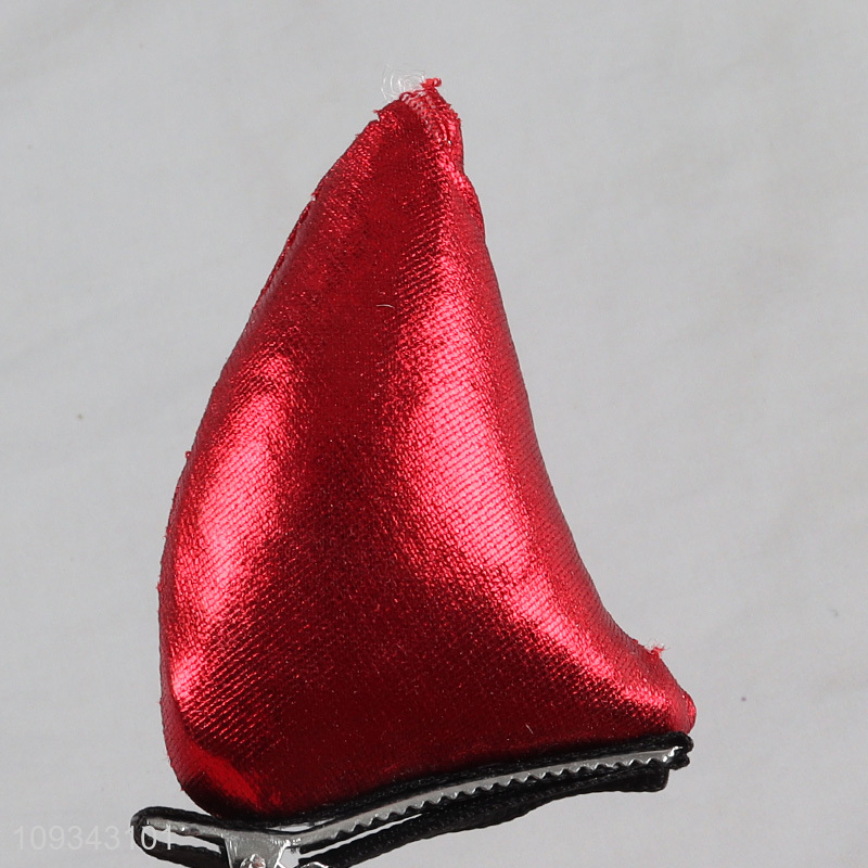 New style stuffed horn hair clips hair accessories