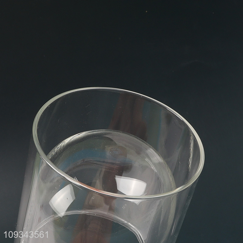 China wholesale double-wall glass water cup drinking cup