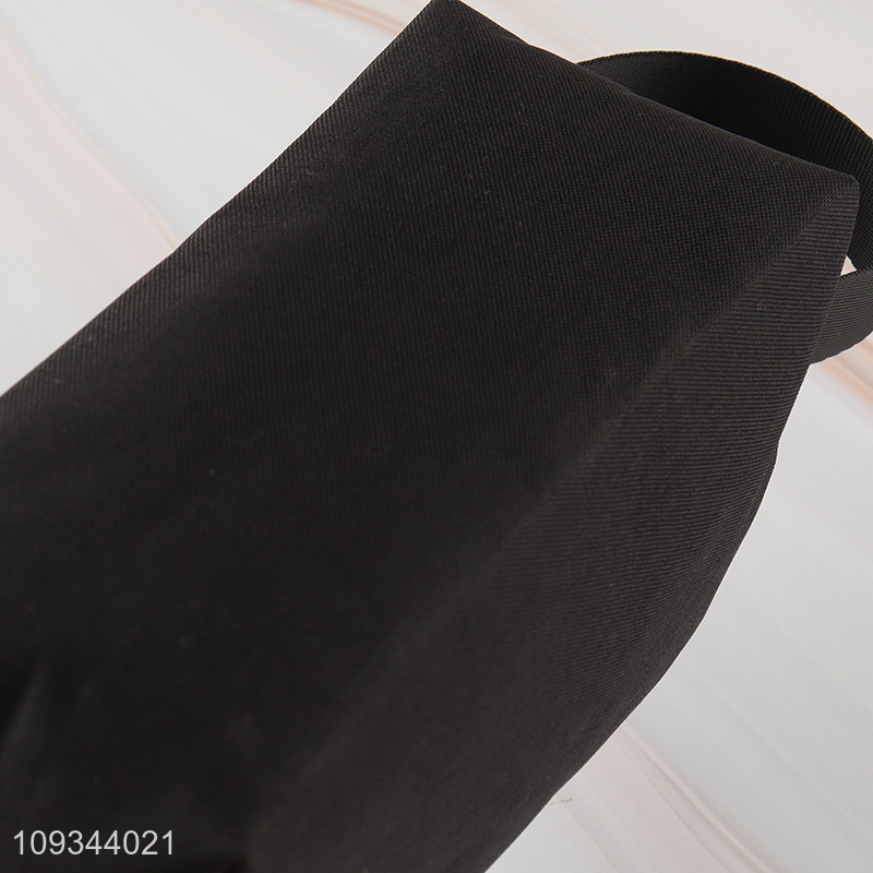 Good sale black portable travel makeup bag cosmetic bag