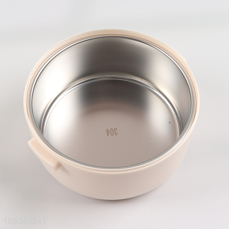 China products round double-layer stainless steel lunch box