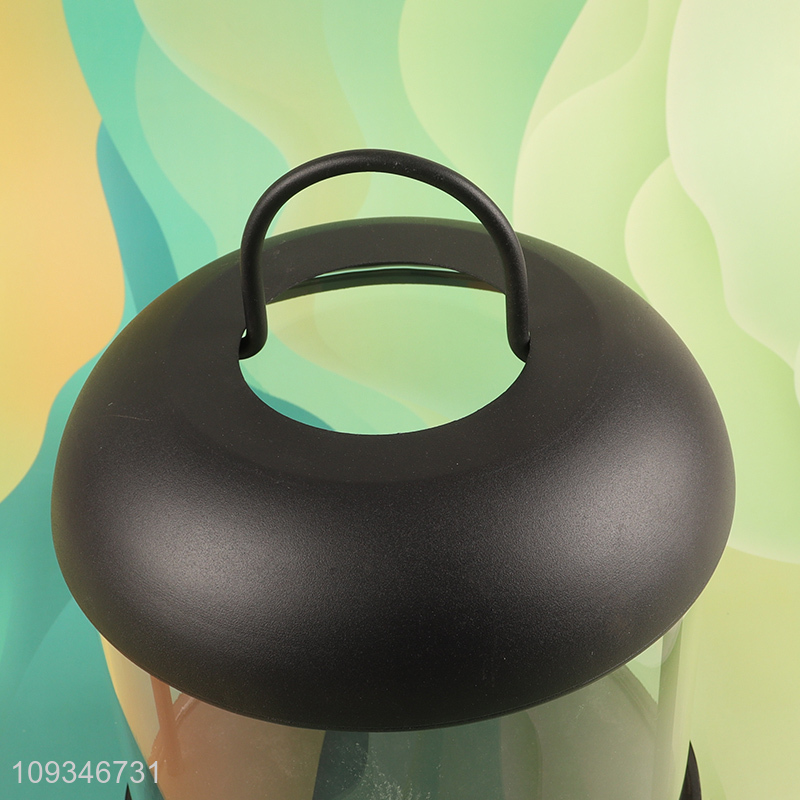 China factory windproof glass candle holder for sale