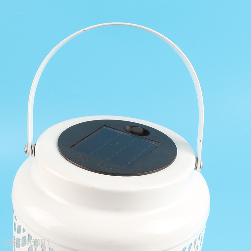 Factory direct sale hollow garden solar energy lights for outdoor