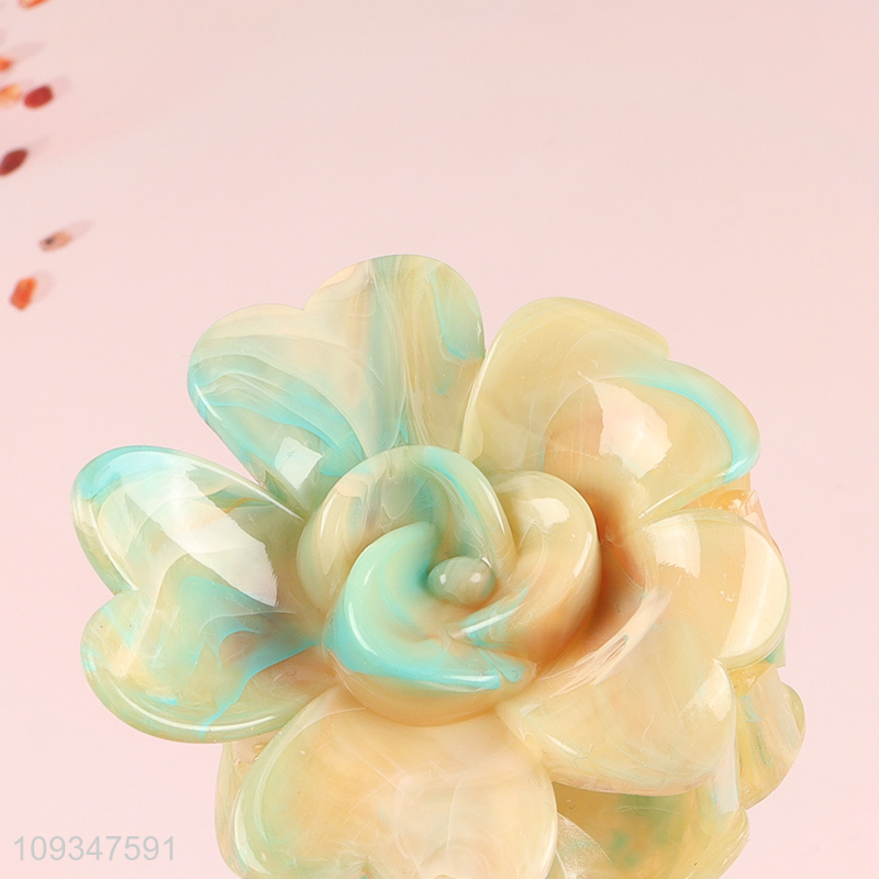 New product flower shape hair claw clips hair accessories