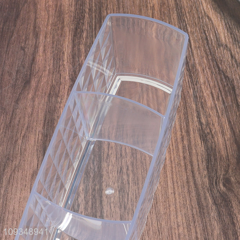Top sale clear plastic stationery pen holder