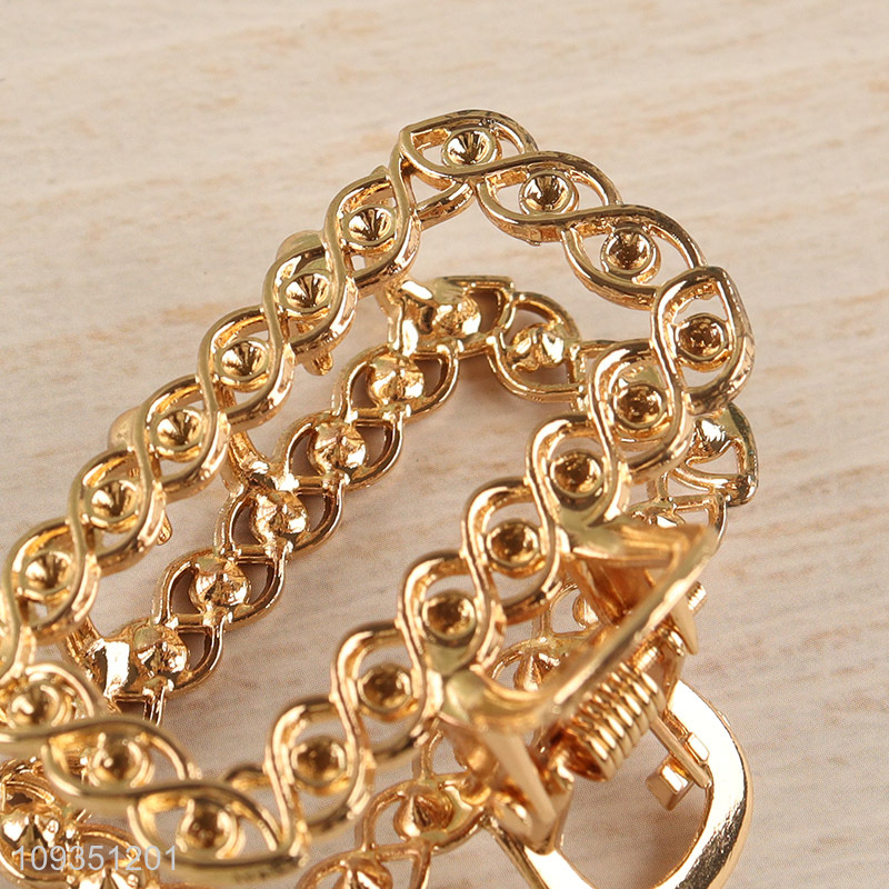 Hot selling rectangle hair accessories hair claw clips