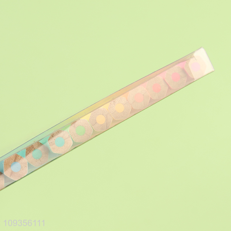 New style 12pcs painting colored pencils for kids