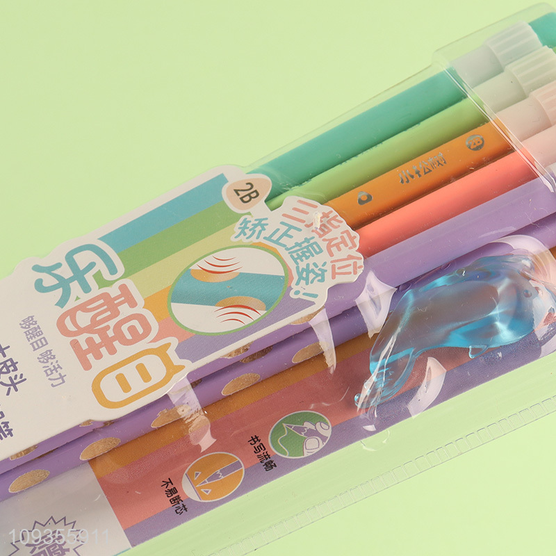 China wholesale lead free kids students pencils set