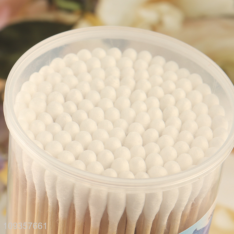Hot items cotton swab cotton buds with plastic rod