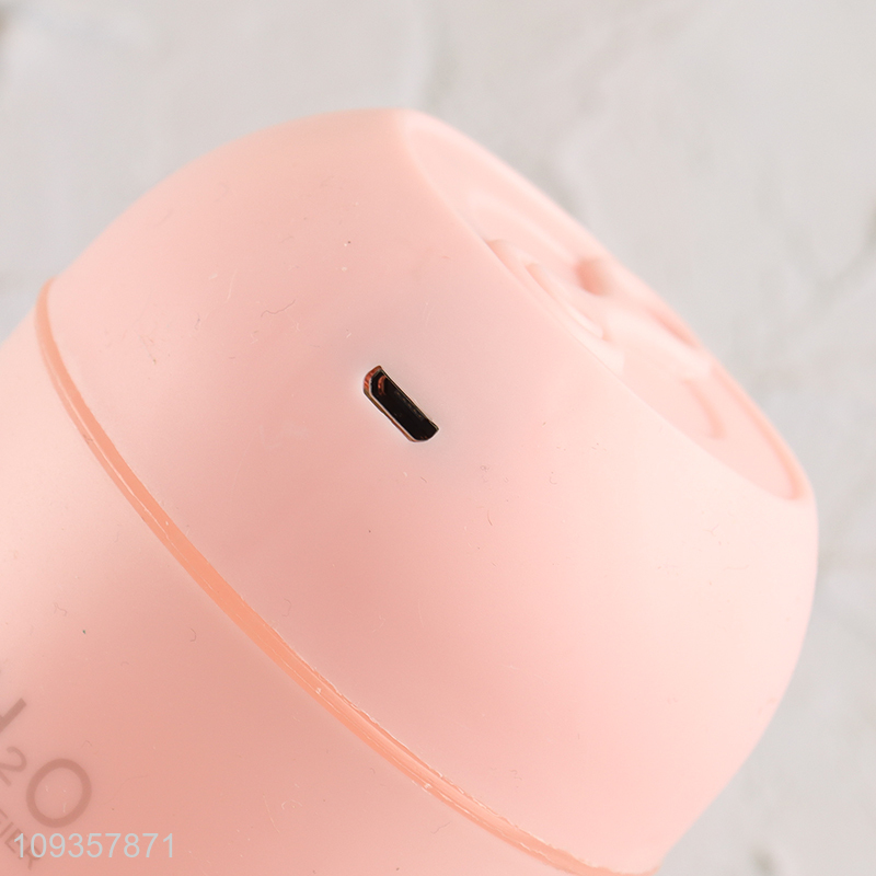 New arrival household mini humidifier with warm lights
