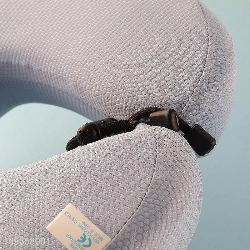 Low price soft u-shaped pillow neck pillow