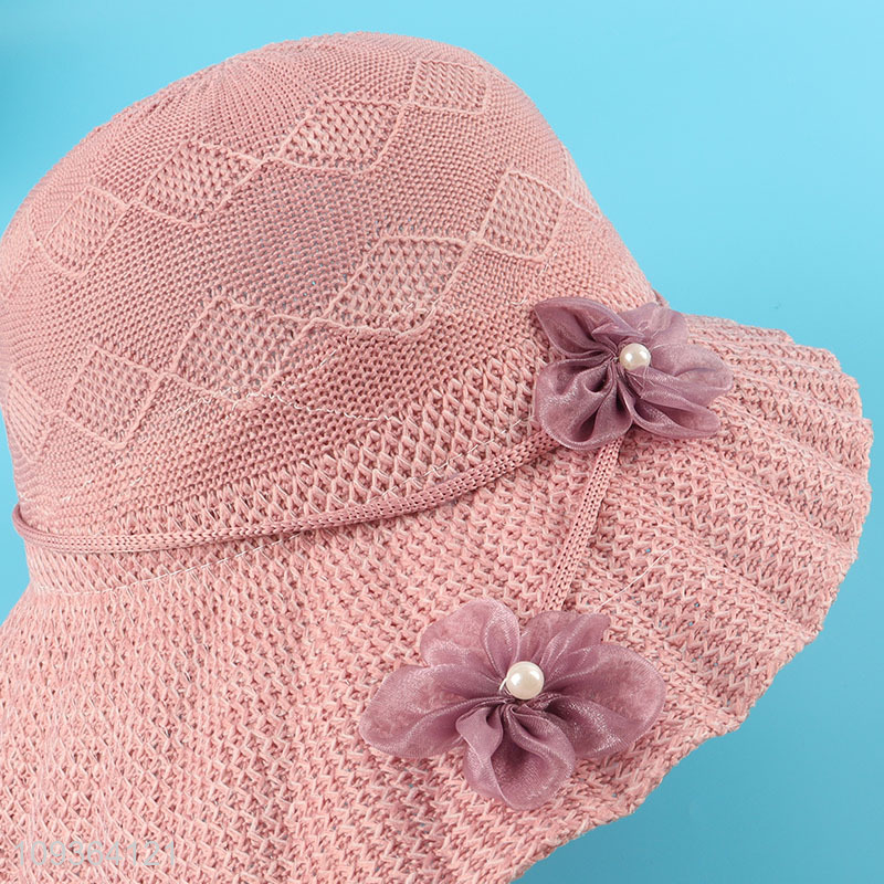 Wholesale straw hat beach hat fashion sun hat
