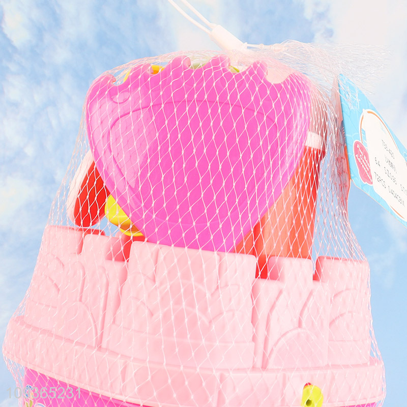 Best quality sand tool toys beach bucket toys for kids